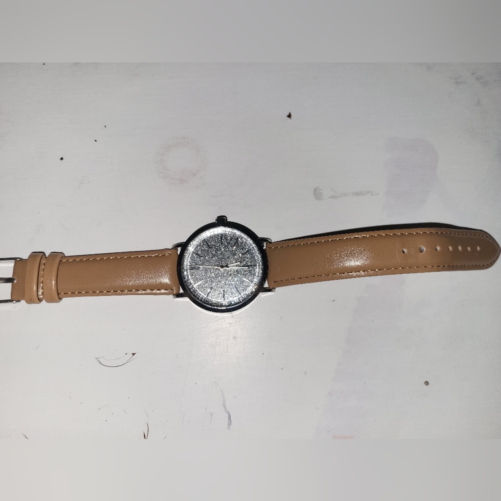 Glitter face watch
